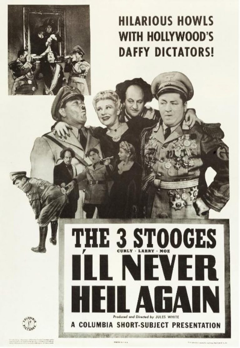 I’ll Never Heil Again (1941)